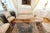 Really solid sofa set, can be used daily. Newly upholstered. For perfect condition, the polychrome finish needs to be...
