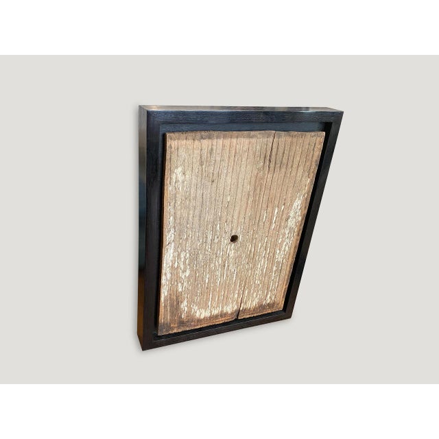 Framed Antique Hand Carved Panel For Sale - Image 4 of 5