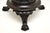 Antique Victorian Floor Lamp in Carved Mahogany, 1890 For Sale - Image 10 of 11