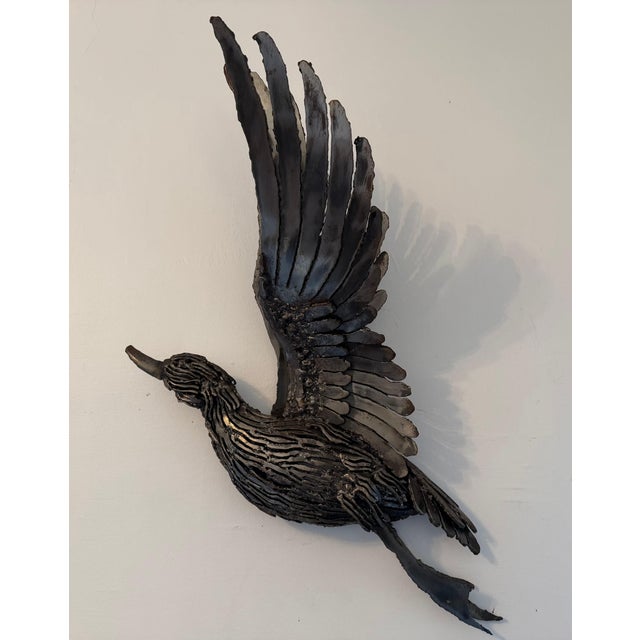 French Jacques Lerebourg 1979 Duck Sculpture For Sale - Image 9 of 16
