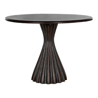 NOIR Osiris Dining Table, Pale Rubbed with Light Brown Trim For Sale