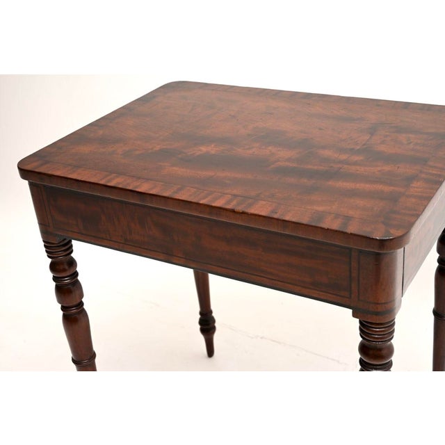 Antique Georgian Side Table, 1820 For Sale - Image 9 of 11