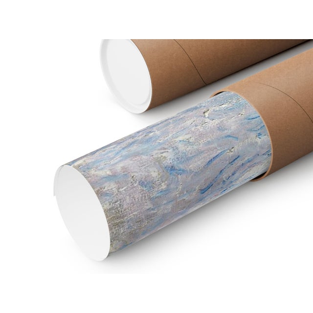 Seascape, Vintage Art Print Reproduction, 24" × 18" For Sale In Buffalo - Image 6 of 6