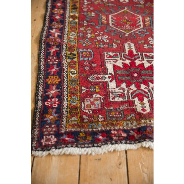 Red Vintage Fine Karaja Rug - 2'6" X 4'3" For Sale - Image 8 of 10