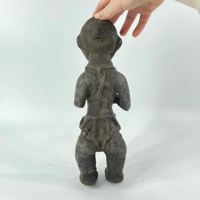 Wood Early 20th Century Nyamwezi Wood Fetish Figure Tanzania For Sale - Image 7 of 7