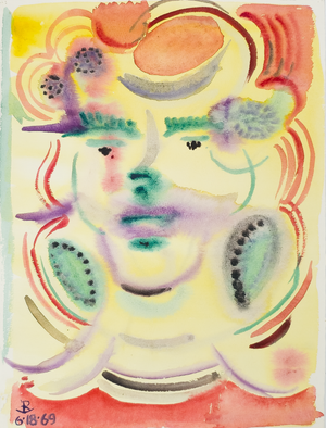 Portrait of a Lemon Lady - Robert Lohman, C. 1969