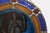 Blue Art Deco Stained Glass Roundel with Boxer Dog, Belgium, 1890s For Sale - Image 8 of 9