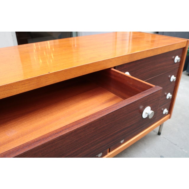 1960s Pair of Italian Modernist Chest of Drawers For Sale - Image 15 of 15