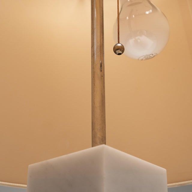Ivory Marble Model 180 Table Lamp by Florence Knoll for Knoll Inc., USA, 1960s For Sale - Image 8 of 13