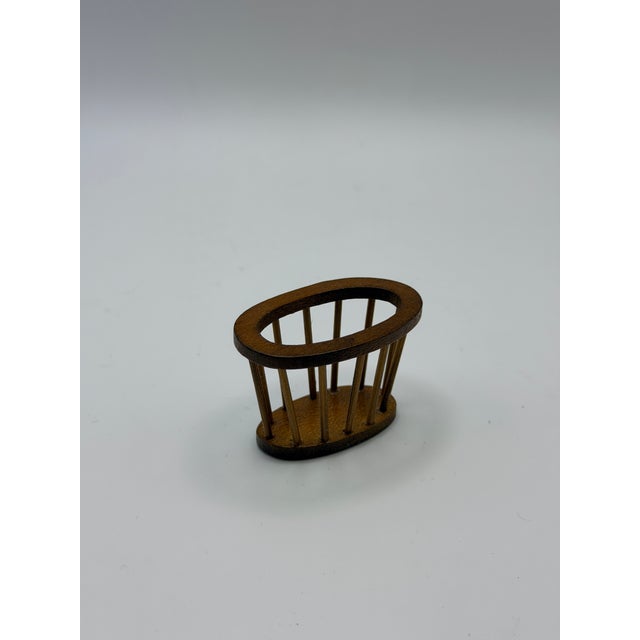 Sienna Vintage Shackman Dollhouse Miniature Furniture Set – 1:12 Scale – Wood & Glass For Sale - Image 8 of 9