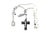 Silver Rosary with Glass Beads and Crucifix For Sale - Image 9 of 9
