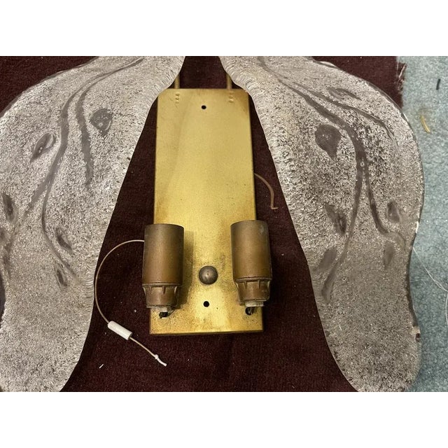 1970s Murano Glass Sconces, 1970s, Set of 2 For Sale - Image 5 of 8