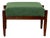 Green Bouclé Ottoman by Edmund Homa, 1970s For Sale