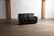 Dieter Rams Two Seater Model 620 Sofa in Black Leather by Dieter Rams for Vitsoe, 1980s For Sale - Image 4 of 12