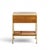 Brown Paul McCobb for Calvin Irwin Group Model 8714 Mid Century Bleached Mahogany, Cane, Brass and Travertine Nightstand - Pair For Sale - Image 8 of 13