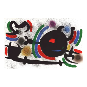 Joan Miro Original Lithograph V1-10d Mourlot 1970