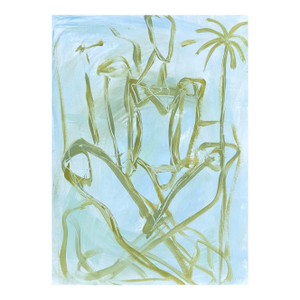 Eden Figure Study Watercolor Painting