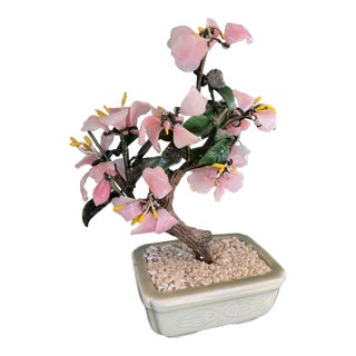 1970s Glass and Ceramic Flower Pot For Sale