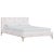 Norah Platform Bed in Blush Cali Palm, Full/Double For Sale In Chicago - Image 6 of 6