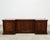 Ralph Lauren Ralph Lauren Noble Estate Mahogany Breakfront Bookcase Cabinet For Sale - Image 4 of 18