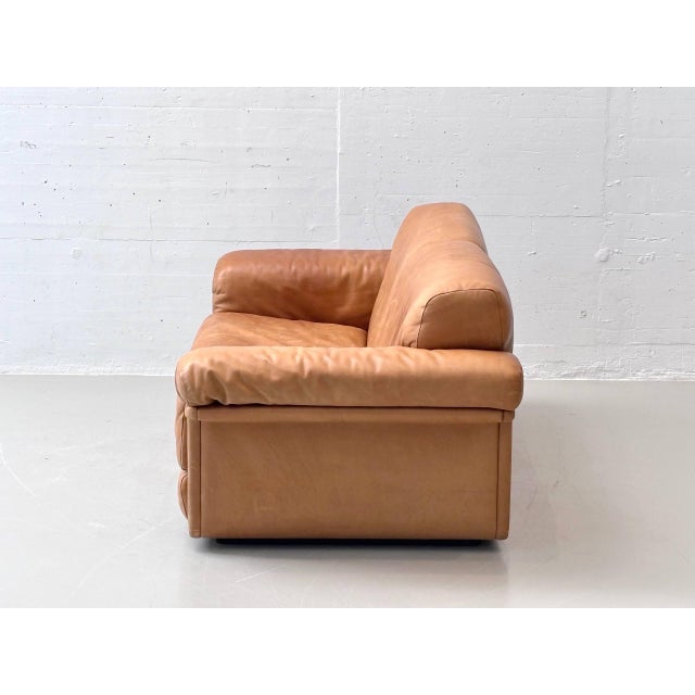 Animal Skin DS-44 Two-Seater Leather Sofa from de Sede, Switzerland, 1970s For Sale - Image 7 of 16