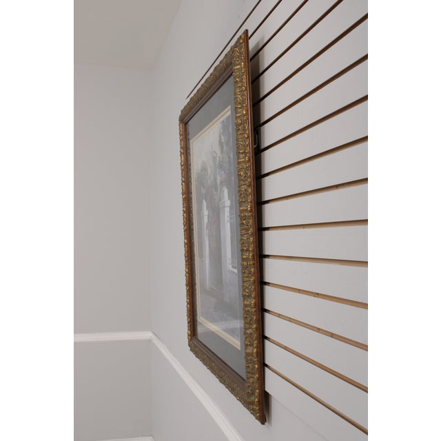 Age: Approx: 30 Years Old Details: Fine Carved Details High Quality Construction Traditional Style Gilt Gold Frame Un-...