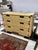 1990s John Hutton for Donghia Rattan and Mahogany Chest of Drawers For Sale - Image 10 of 10