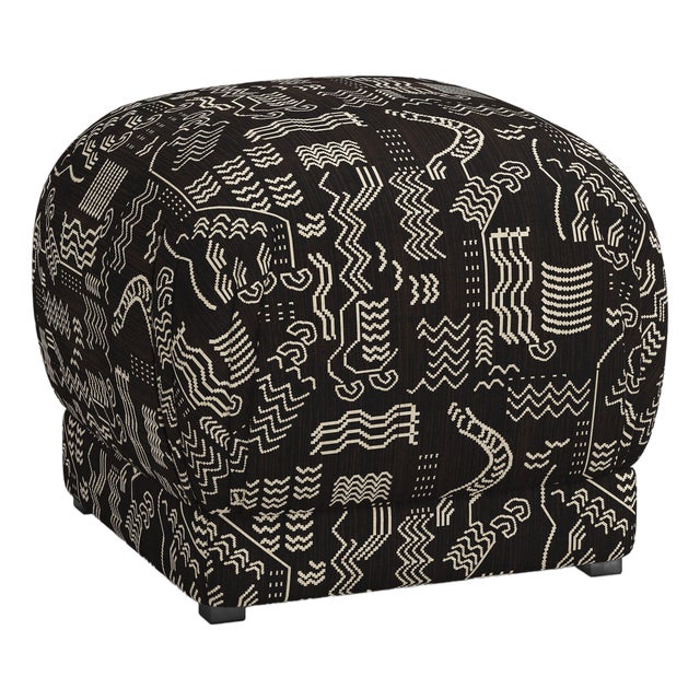 Sinclair Ottoman in Lhasa Chocolate For Sale
