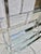 Chrome and Steel Etegere With 6 Glass Shelves For Sale - Image 10 of 17