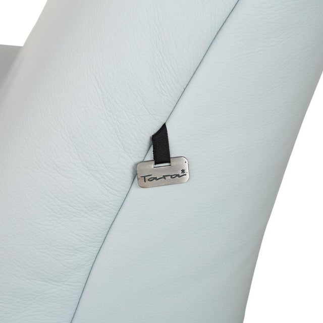 Rossini 2-Seater Sofa and Armchair in Light Blue Fabric from Koinor, Set of 2 For Sale - Image 13 of 18