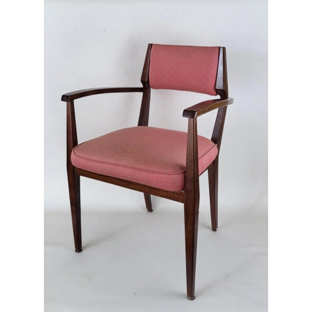Brown Vintage Rosewood Chair, 1950s For Sale - Image 8 of 8