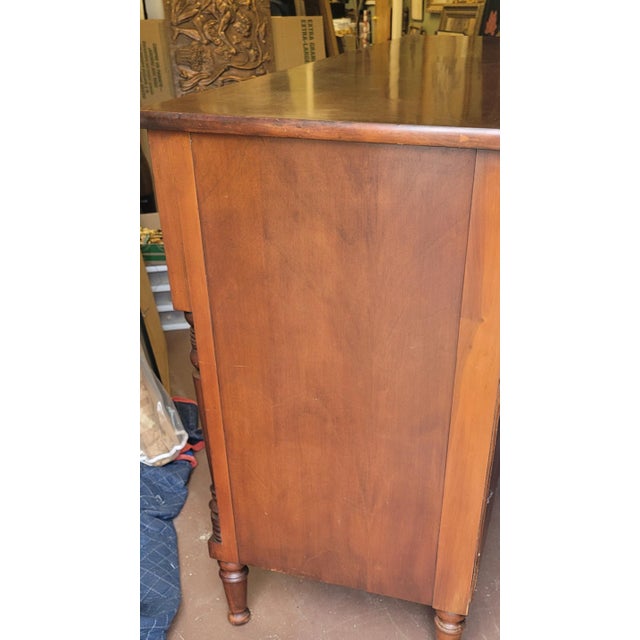 American Antique 1930s Drexel Americal Federal Style Sideboard For Sale - Image 3 of 18