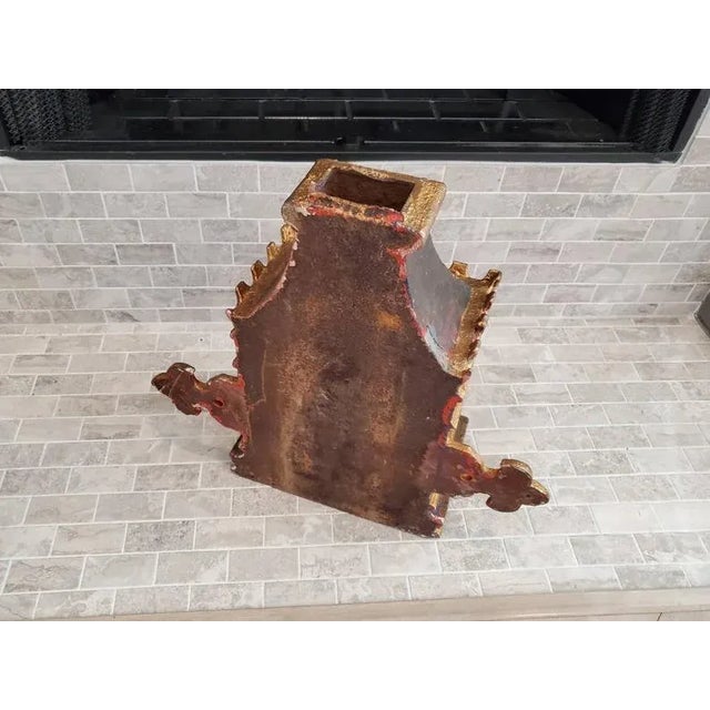 19th Century English Victorian Gothic Revival Rainwater Hopper For Sale - Image 10 of 11