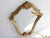 Vintage Scalloped Gilded Wood Wall Mirror, France, 1960s For Sale - Image 4 of 11