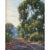 Joe Mancuso "The Old Tracks" pastel painting. This Joe Mancuso painting comes framed under glass. Dimensions 14″H X 11″W...