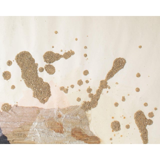 1950s 1958 Mixed Media Collage by James Spencer Russell For Sale - Image 5 of 7