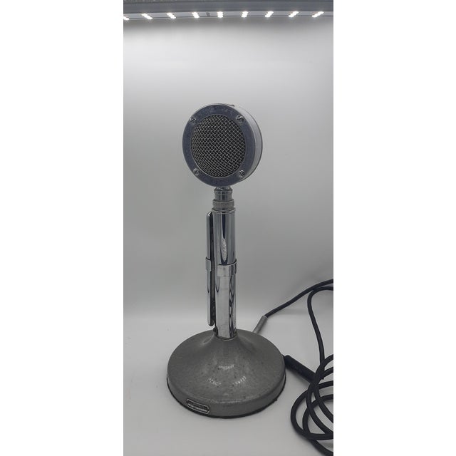 Vintage Astatic Microphone, 1960 For Sale - Image 6 of 7
