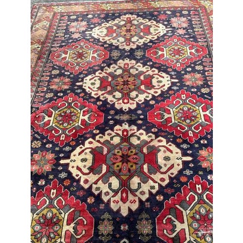 Vintage Caucasian Azerbaijan Rug, 1950s For Sale - Image 15 of 18