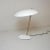 Mid-Century Italian Aluminum and Brass Table Lamp, 1950s, in Very Good conditions. Designed 1950 to 1959 European Plug (up...