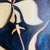 2020s Original Iris Flower Painting in Gold Bamboo Frame, Oil on Canvas, 11" X 14" by Tatiana Duperault For Sale - Image 5 of 5