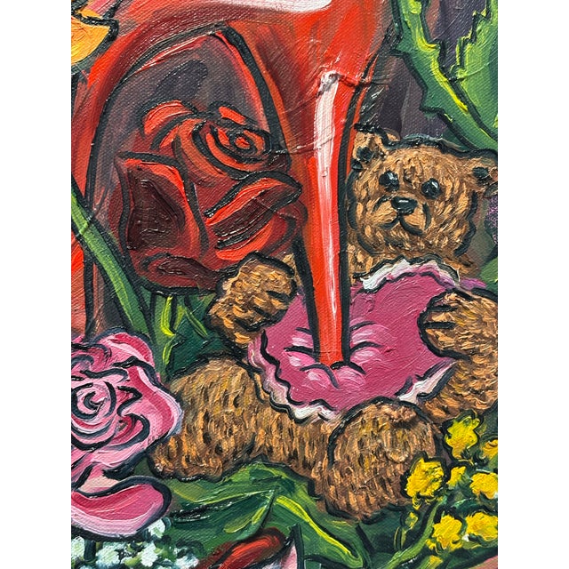 Lindsey Kircher Head Over Heels Oil on Canvas 22 x 18 Born in Paris, France, Kircher received her MFA in Drawing and...