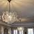 A prestigious, elegant, timelessly modern vintage chandelier in an exceptional size of 52 centimeters in diameter by...