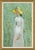Figurative Girl in White by Vincent van Gogh, 1890 Canvas - Hand Embellished Framed Art For Sale - Image 3 of 3