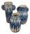 Paros Blue Vase, Set of 3 For Sale