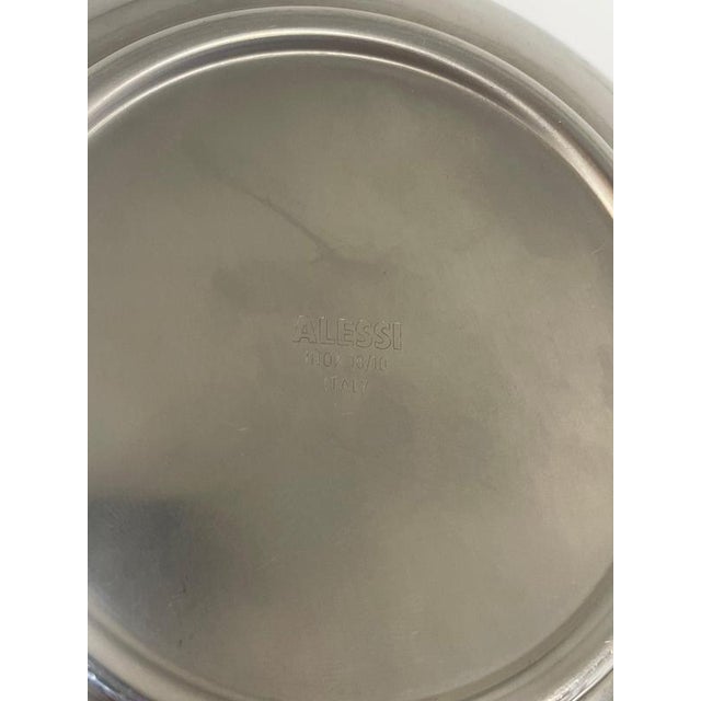 Spirale 7690 Ashtray in Polished Stainless Steel by Achille Castiglioni for Alessi, 1980s For Sale - Image 6 of 7