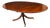 Vintage 20th Century Regency Revival Oval Dining Table with One Leaf from William Tillman, 1990s For Sale