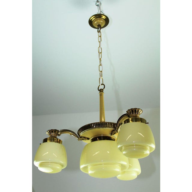 Austrian Art Deco Chandelier, 1930s For Sale - Image 17 of 17