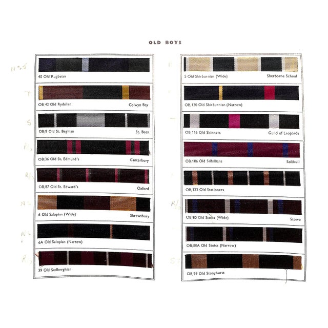 White "Club Colours: Old Boys, University, Club and Regimental Colours" 1956 For Sale - Image 8 of 18