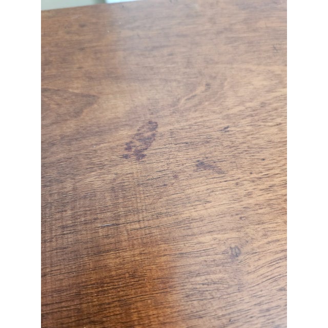 Vintage Carved Wood Pedestal Stand For Sale - Image 10 of 15