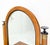 Burl Wood Biedermeier Dressing Table Mirror Matching Chair Cane Seat Mint! For Sale - Image 15 of 18